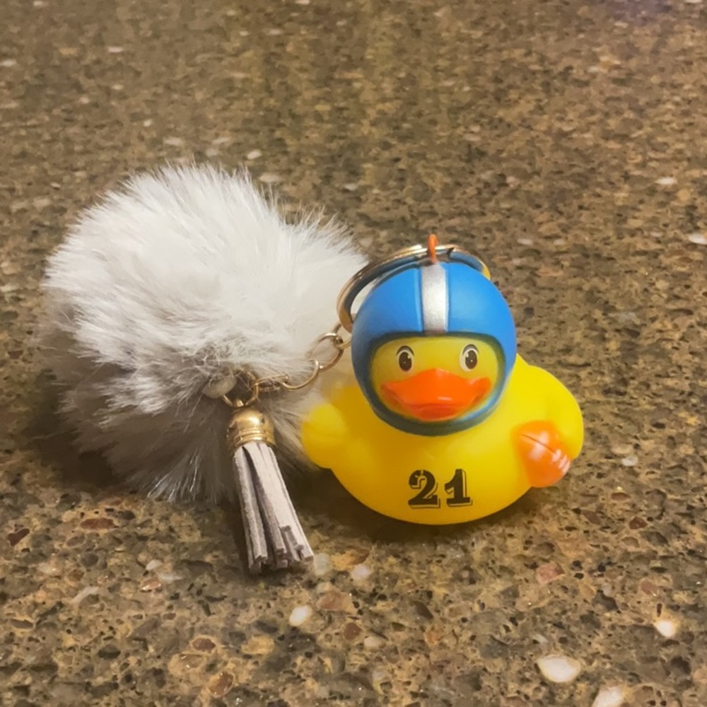 FREDDY THE FOOTBALLER RUBBER DUCKIE